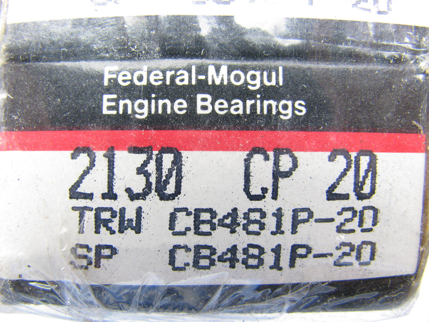 (8) Federal 2130CP-20 Connecting Rod Bearings .020'' For Chrysler 318 340 360-V8