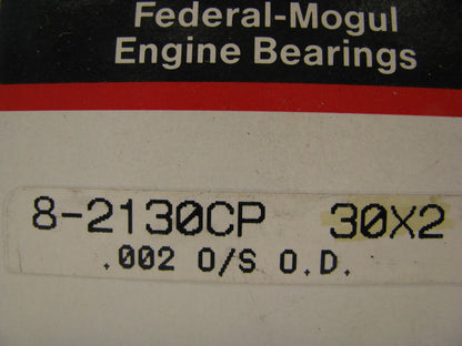 Federal Mogul 2130CP-30X2 Connecting Rod Bearings (Use In .002 O/S Rod Bore)
