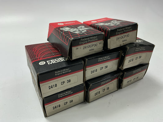 (8) Federal Mogul 2410CP-30 Connecting Rod Bearings .030''  IHC 266 304 345 392