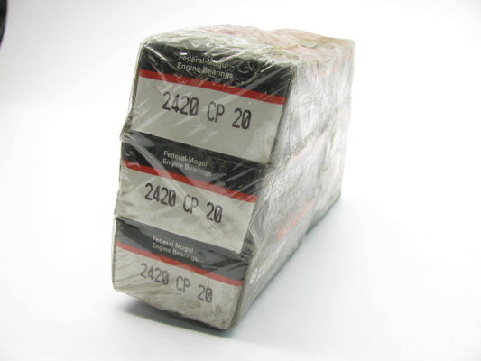(6) Federal 2420CP20 Rod Bearings .020 IHC 175 200 221 236 263 282 291 301 C221
