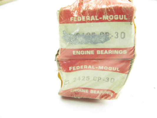 (4) Federal Mogul 2425CP .030'' Connecting Rod Bearings - International C135