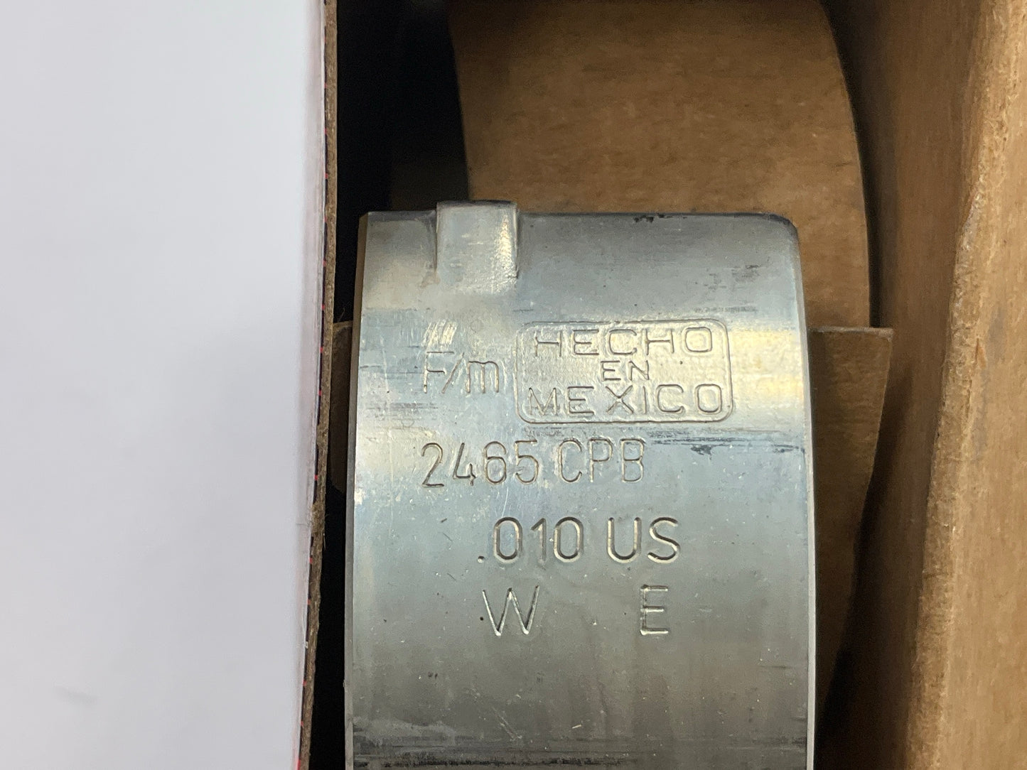 Federal Mogul 2465CPB-10 Connecting Rod Bearing .010'' 1961-1967 Ford 223 262-L6