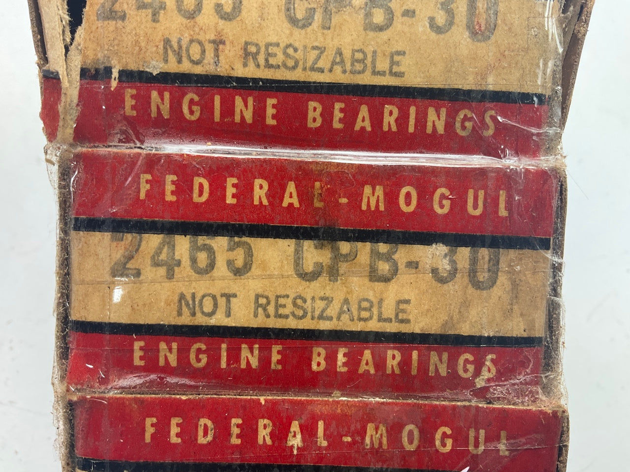 (6) Federal Mogul 2465CPB-30 Connecting Rod Bearings .030'' 1961-67 Ford 223 262