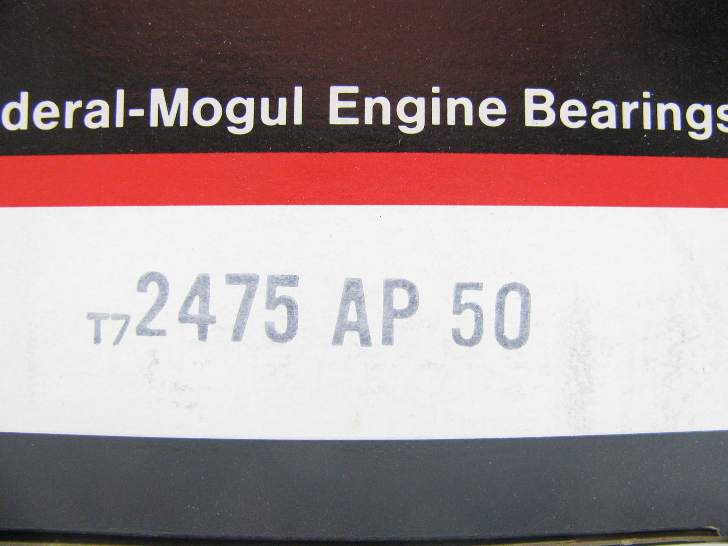 (6) Federal Mogul 2475AP50 Connecting Rod Bearings .050'' For CAT 744-L6