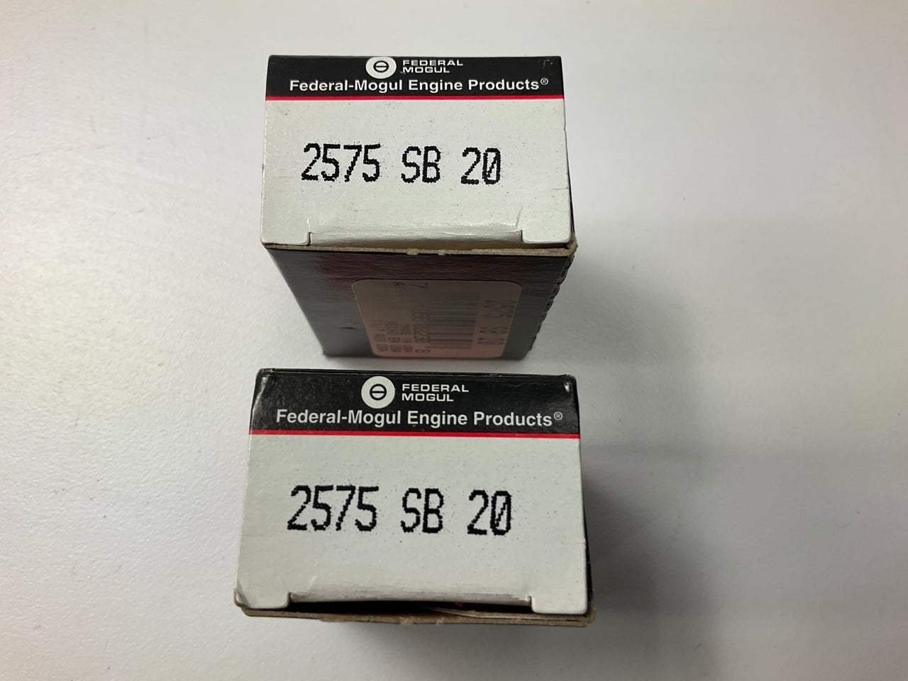 (2) Federal 2575SB-20 Connecting Rod Bearings .020'' Bendix-Westinghouse 2 CYL.