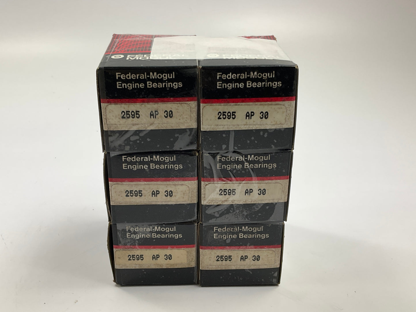 (6) Federal 2595AP-30 Connecting Rod Bearings .030'' For John Deere 232, 248-L6