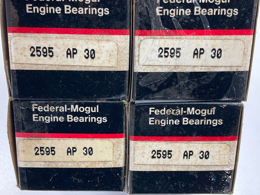 (6) Federal 2595AP-30 Connecting Rod Bearings .030'' For John Deere 232, 248-L6