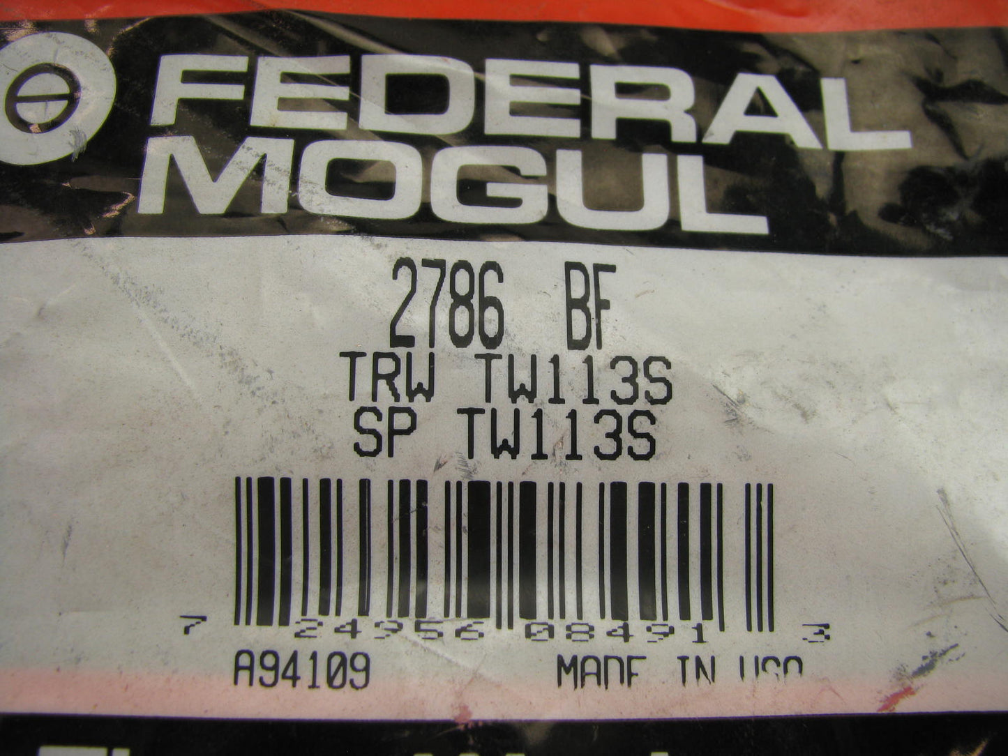 Federal Mogul 2786BF Crankshaft Thrust Washer Set For 1963-1981 Ford 1.5L 1.6L