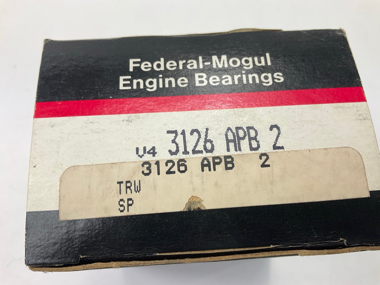 (4) Federal Mogul 3126APB2 Connecting Rod Bearing .002'' For CAT 3400 C15 C16