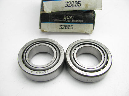 (2) Federal Mogul 32005 Wheel Bearing - Rear