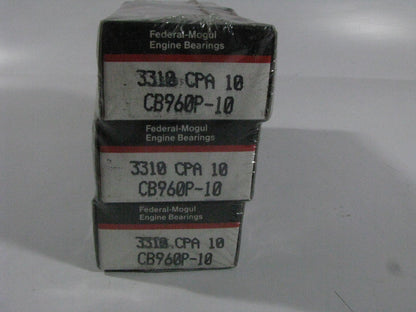 (6) Federal 3310CPA10 Connecting Rod Bearings .010'' For 1966-91 Jeep AMC 304 343