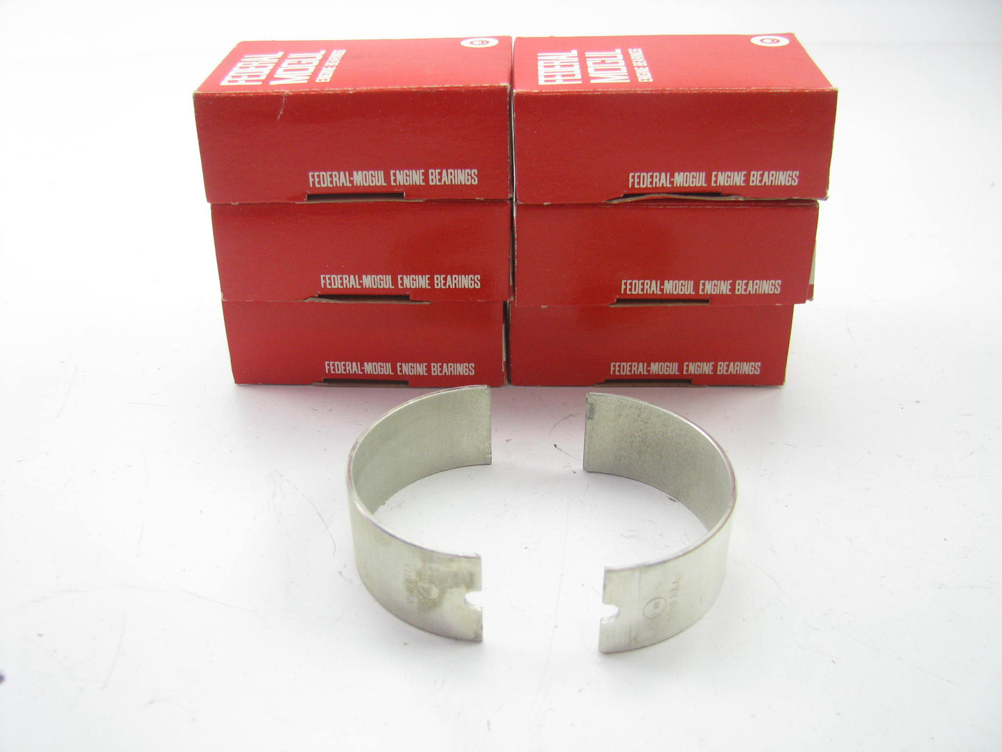 (6) Federal 3310RAA Connecting Rod Bearings - Standard For 77-90 Jeep 2.5L 4.2L