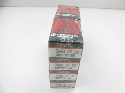 (8) Federal 3400CP20 Connecting Rod Bearings .020'' 1970-1982 Ford 351C 351M 400