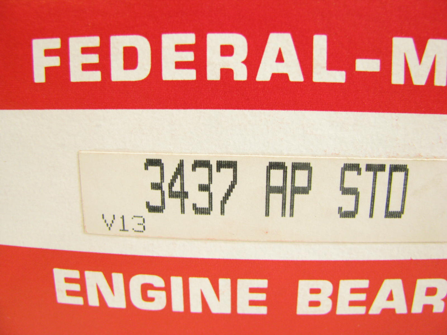 Federal 3437AP Crankshaft Thrust Main Bearing - Standard For CAT 893 L6 D343