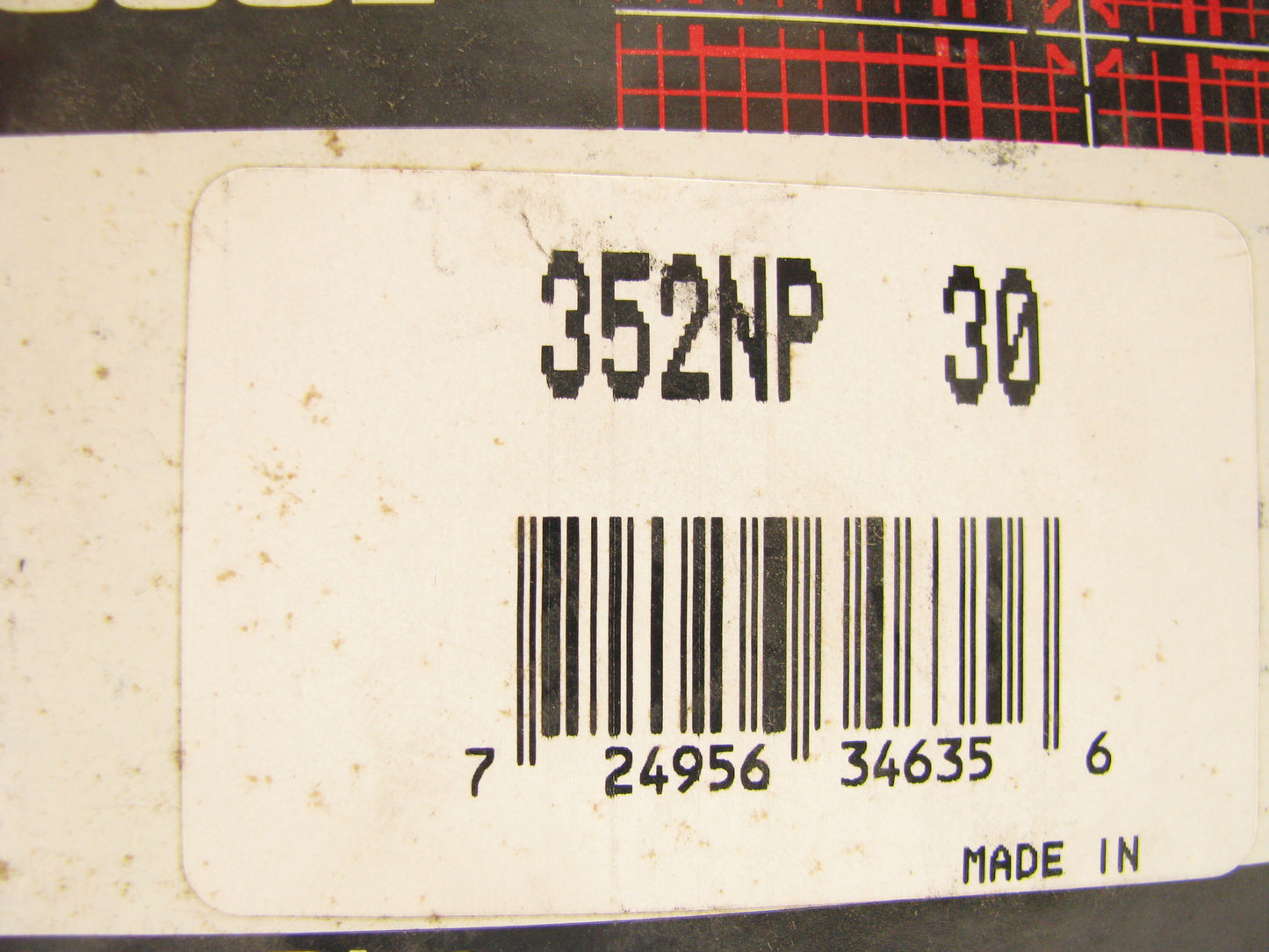 Federal Mogul 352NP-30 Engine Piston .030'' 1967-1974 Ford 240 300-L6