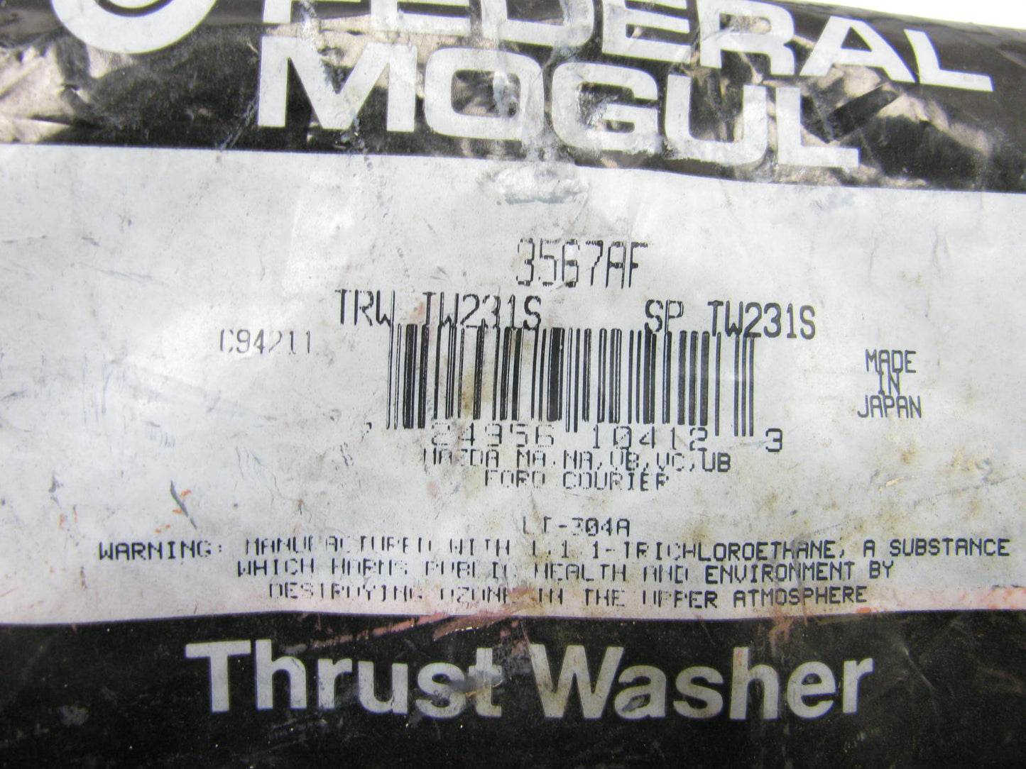 Federal Mogul 3567AF Crankshaft Thrust Washer Set