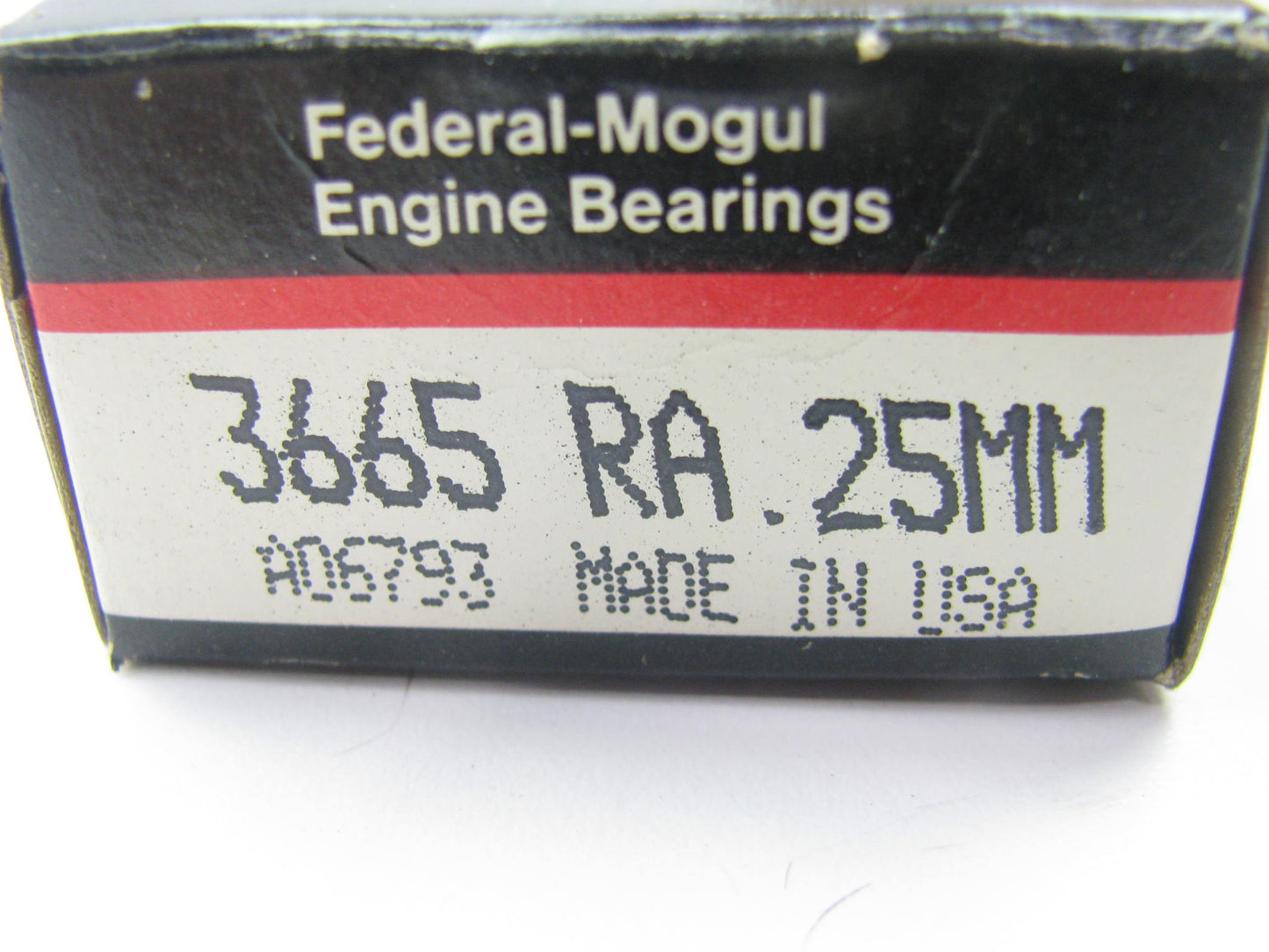 (4) Federal 3665RA-25MM Connecting Rod Bearings .25mm 76-87 Chevrolet 1.4L 1.6L