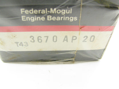 (4) Federal Mogul 3670AP-20 Connecting Rod Bearings .020'' For John Deere 276 414