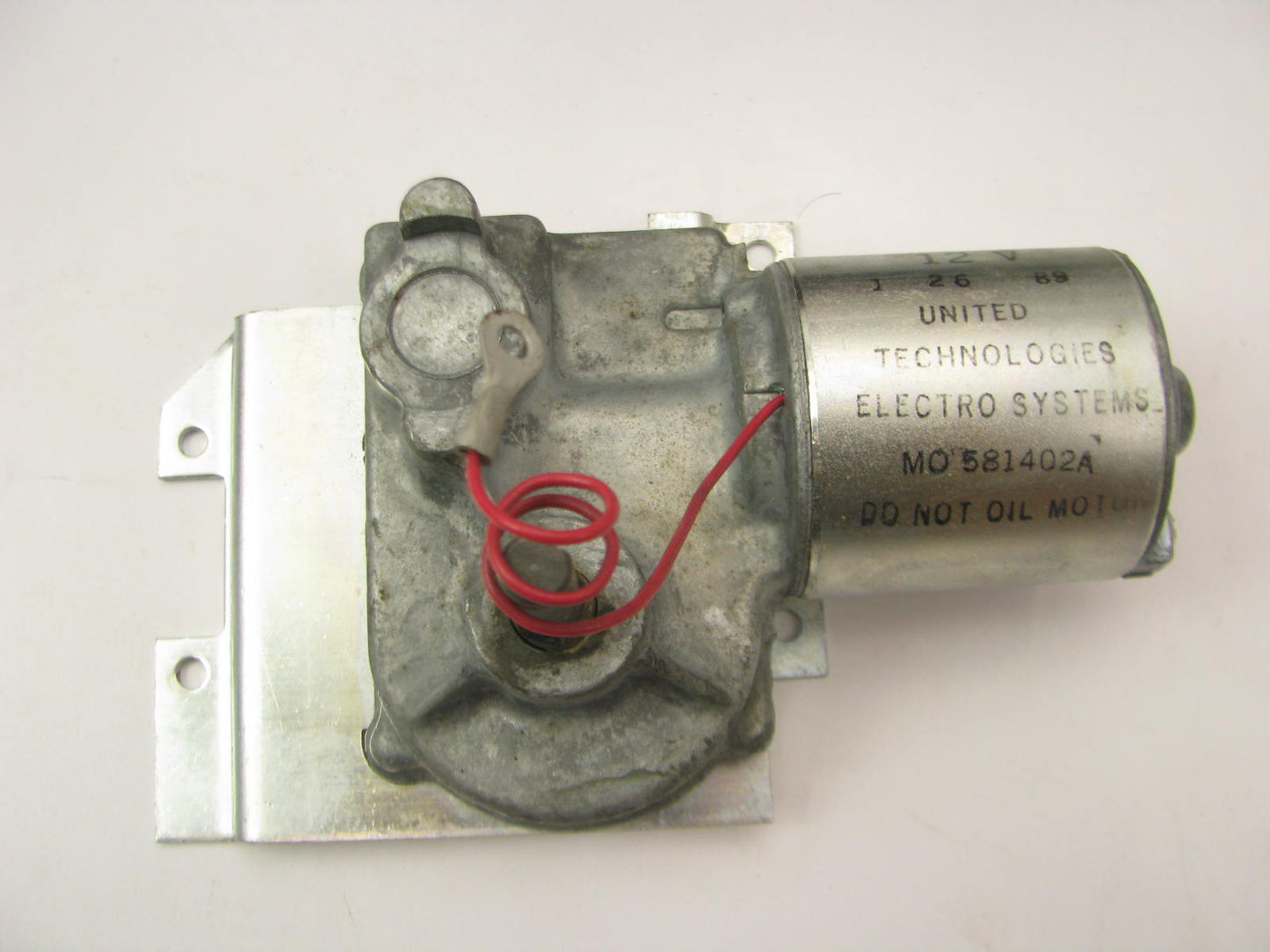 Vintage FEDERAL Signal-Stat 371 Rotating Beacon Lamp Light Electric Motor 12 V