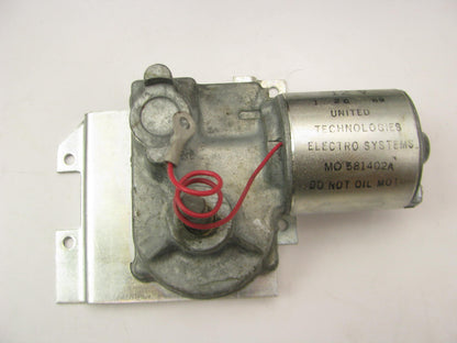 Vintage FEDERAL Signal-Stat 371 Rotating Beacon Lamp Light Electric Motor 12 V