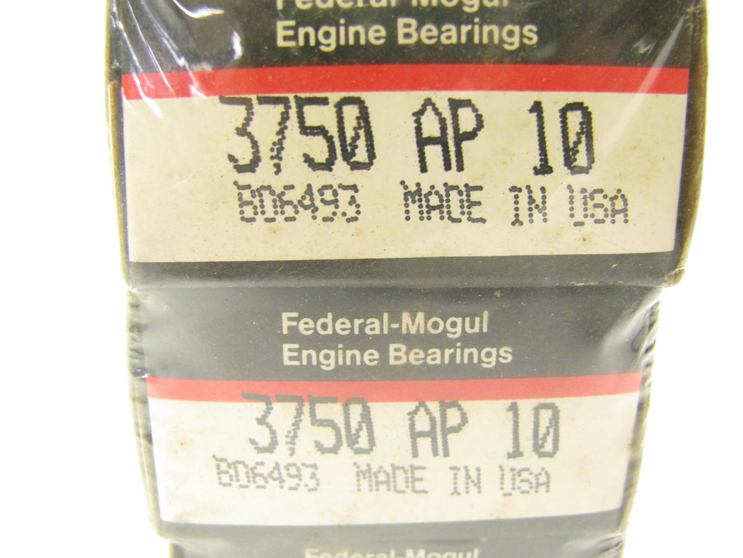 (6) Federal Mogul 3750AP10 Connecting Rod Bearings .010'' 1978-1984 GM 200 229