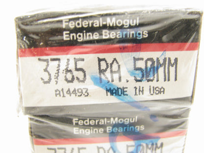 (6) Federal 3765RA-50MM Connecting Rod Bearings .50mm 1980-09 GM 2.8L 3.1L 3.4L