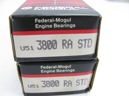 (4) Federal 3800RA Connecting Rod Bearings - STD For 1981-95 Chrysler 2.2L 2.5L