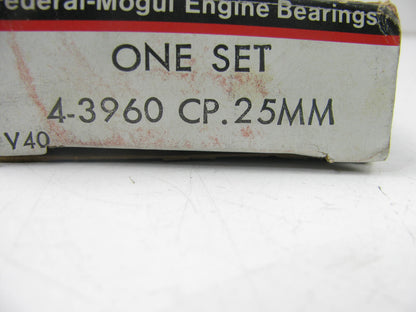 (4) Federal Mogul 3960CP-25MM Connecting Rod Bearings .25mm 1983-85 Toyota 2.4L