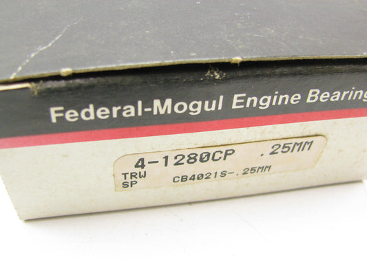 Federal 1280CP Rod Bearings .25mm For 80-91 Nissan 3.3L 3.5L ED33, FD33 Diesel