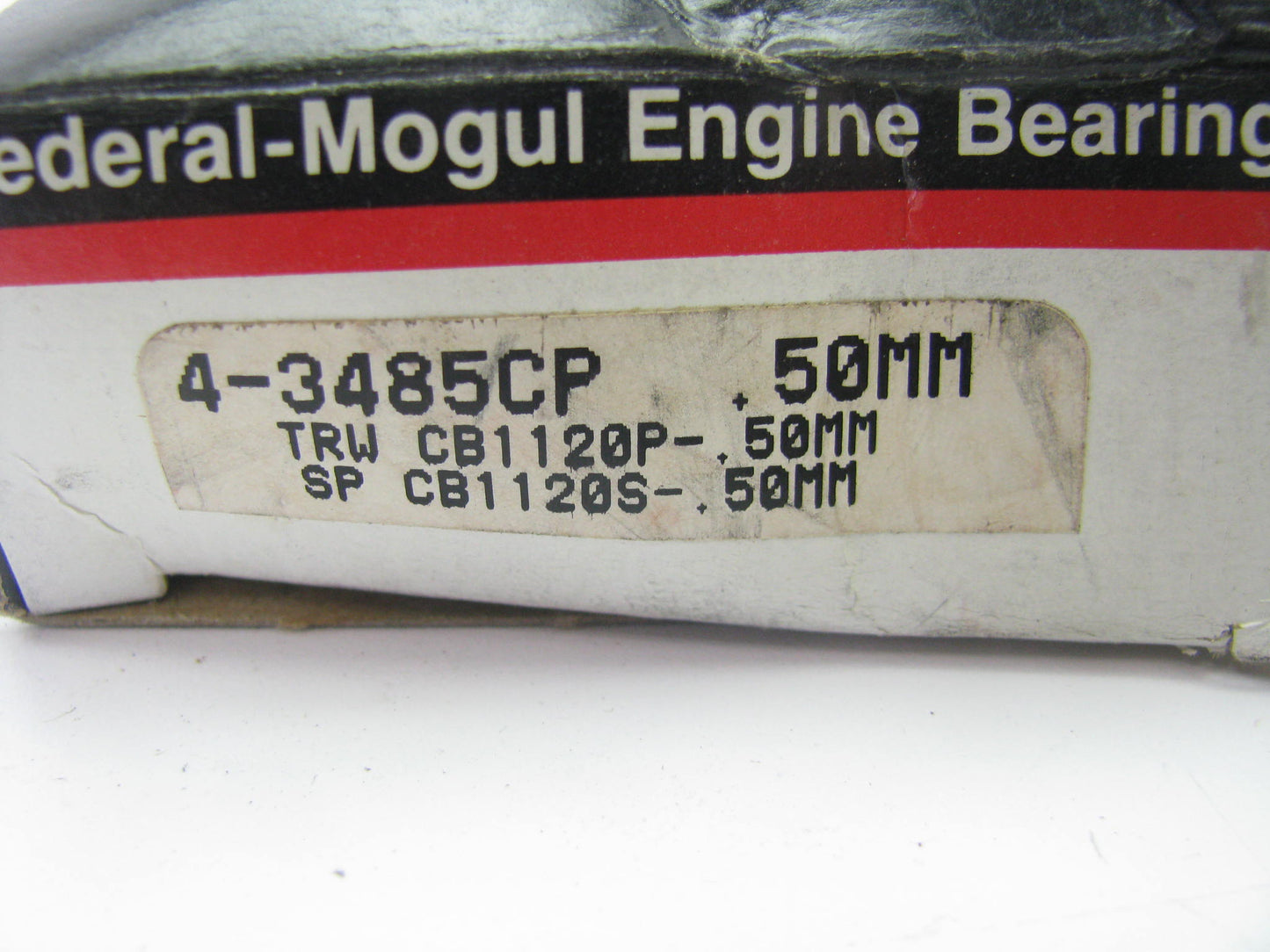 Federal Mogul 4-3485CP-50MM Connecting Rod Bearings - .50mm Undersize
