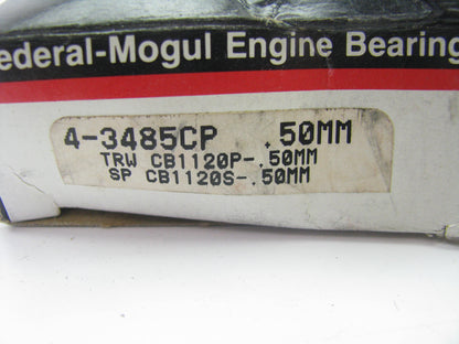 Federal Mogul 4-3485CP-50MM Connecting Rod Bearings - .50mm Undersize