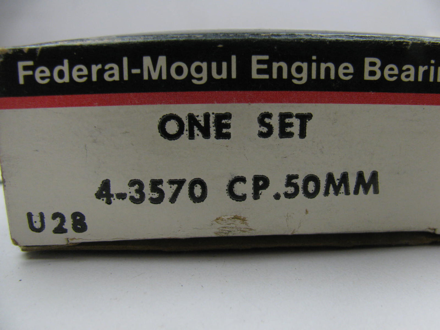 Federal 4-3570CP-50MM Connecting Rod Bearings .50mm 1981-1985 Isuzu G180Z 1.8L
