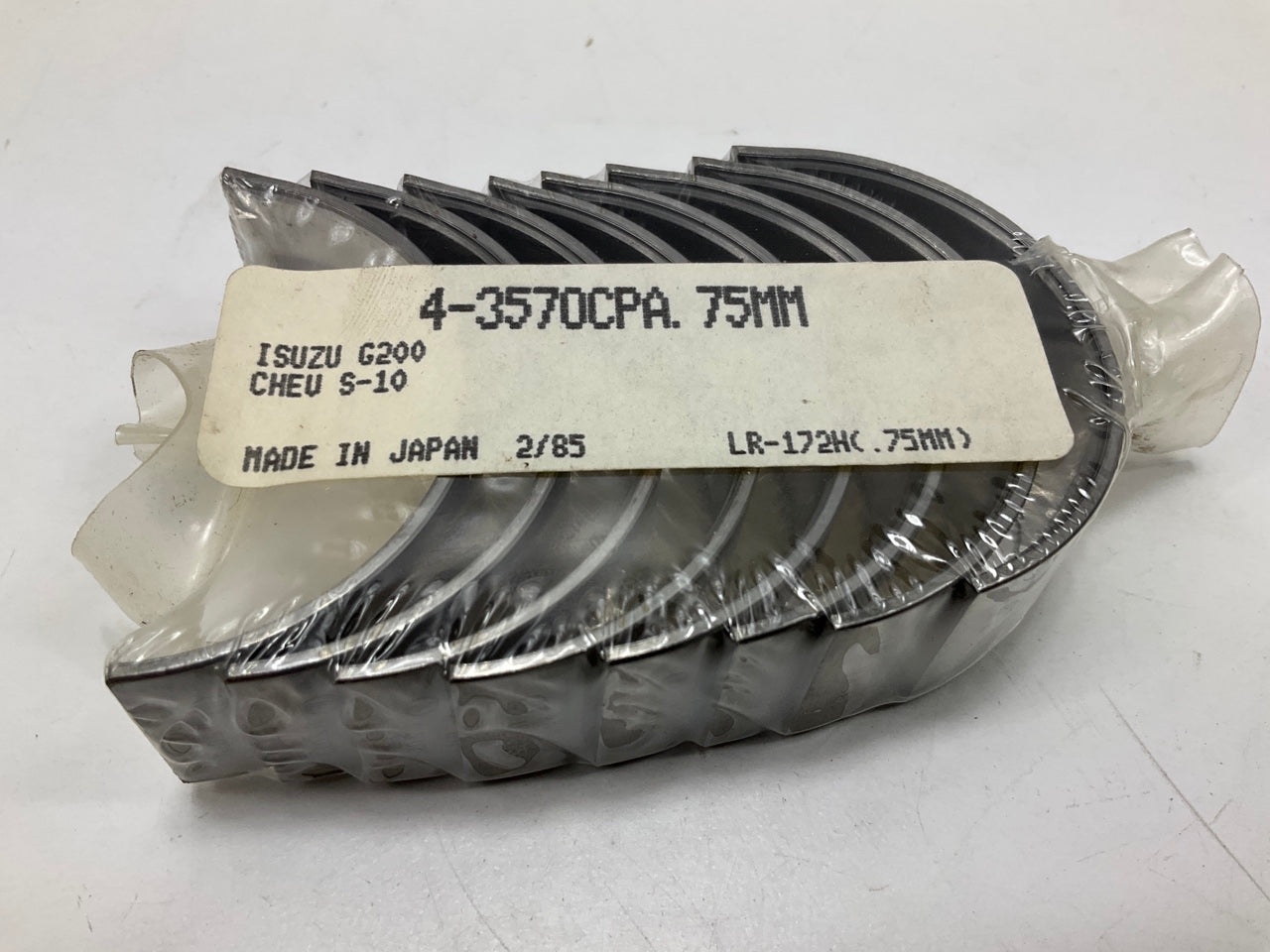 Federal 4-3570CPA-75MM Connecting Rod Bearings .75mm 1981-1985 Isuzu G180Z 1.8L