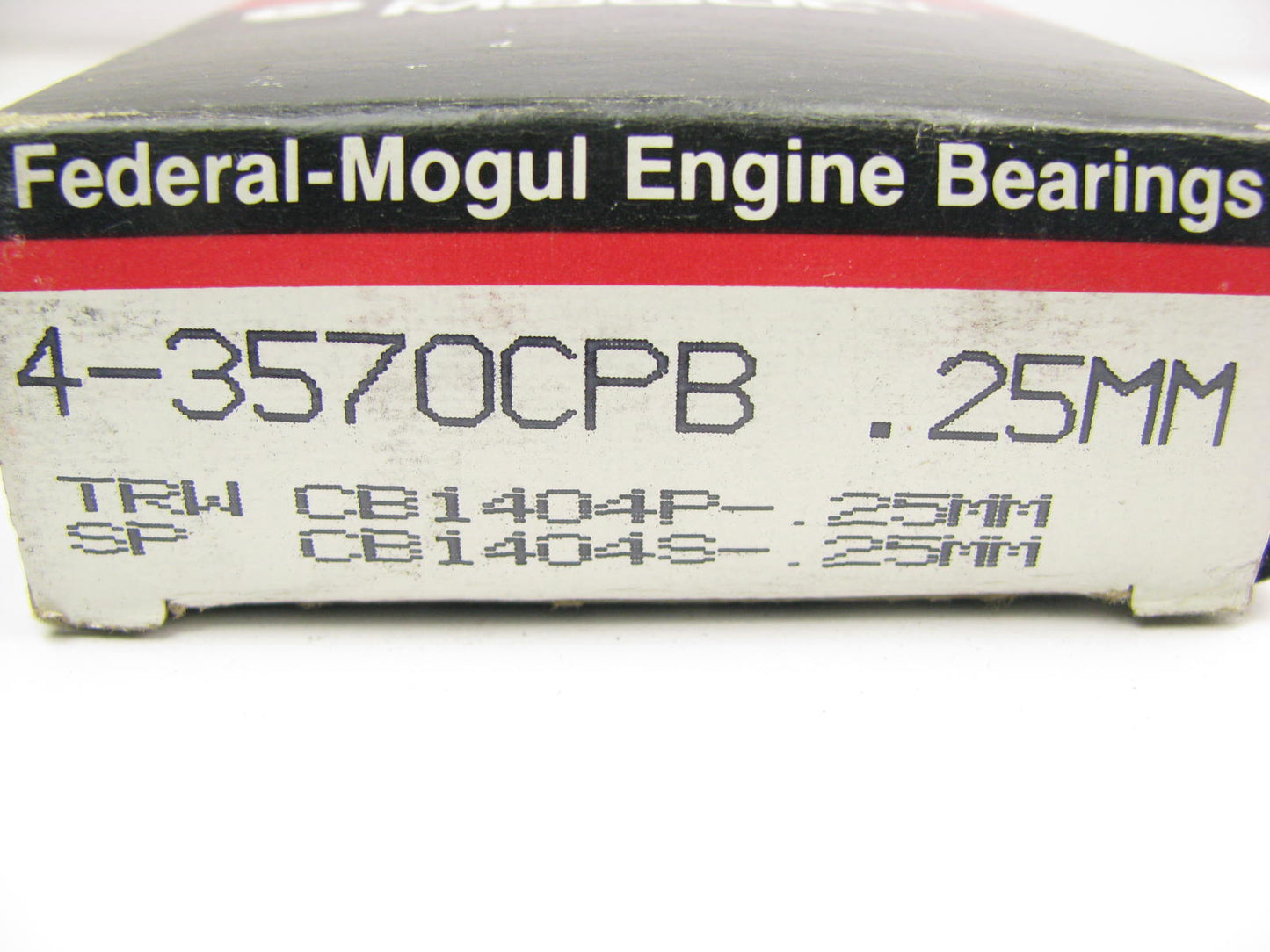 Federal 4-3570CPB-25MM Rod Bearings .25mm 1972-1993 GM Isuzu 1.8L 1.9L 2.3L