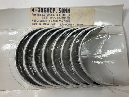 Federal Mogul 3960CP .50mm Connecting Rod Bearings - 1983-1985 Toyota Celica 2.4