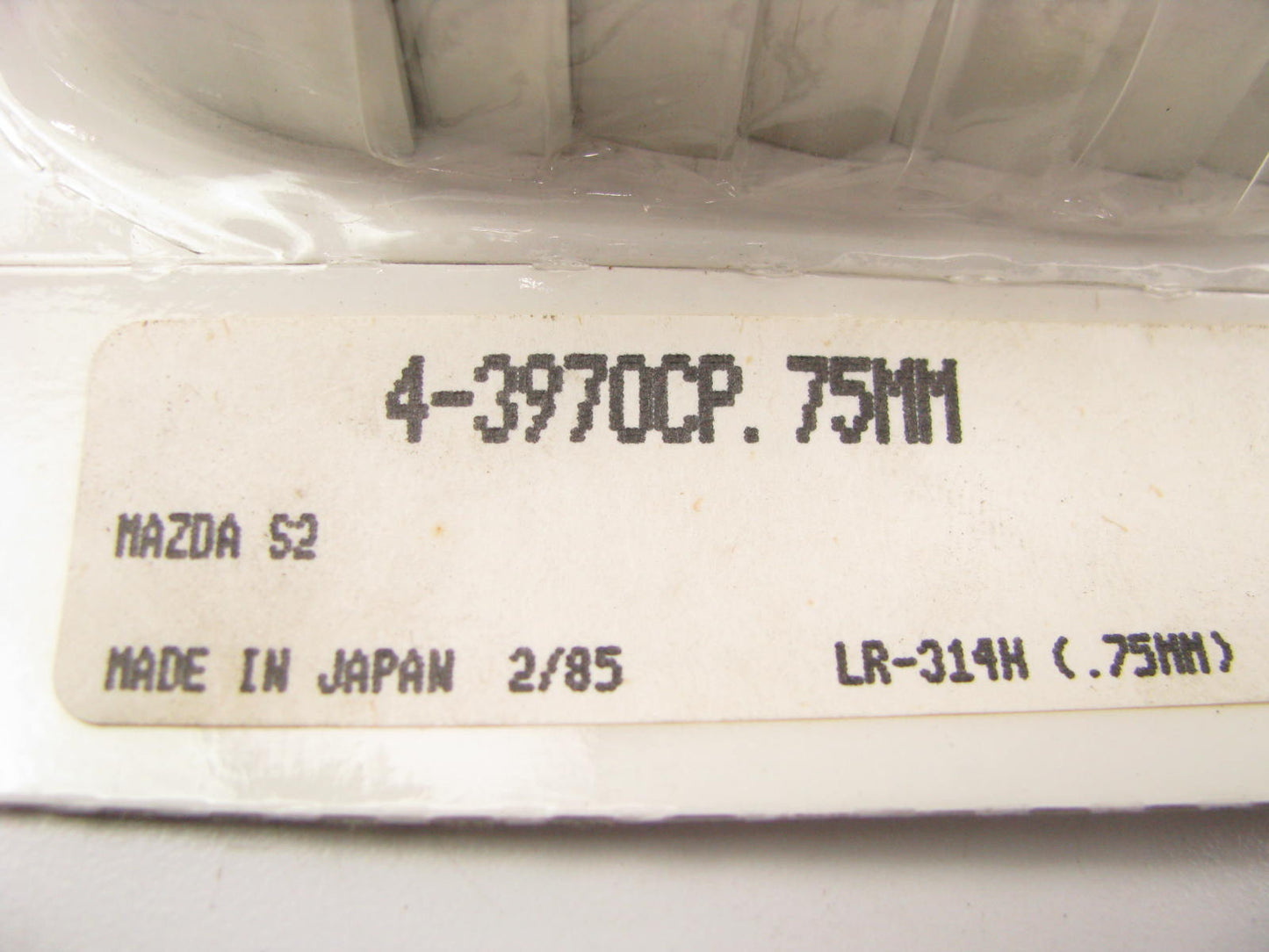 Federal 3970CP Connecting Rod Bearings .75mm 1982-1984 Ford / Mazda 2.2L Diesel