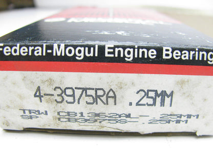 Federal 4-3975RA-25MM Connecting Rod Bearings .25mm 1983-1992 Ford 2.0L 2.2L
