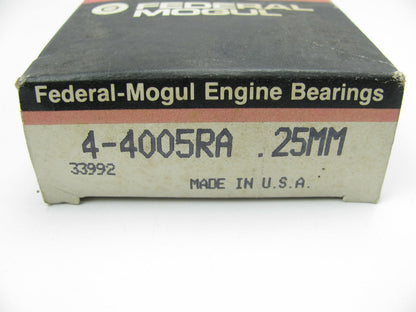 Federal Mogul 4-4005RA-25MM Connecting Rod Bearings .25MM - 72-84 Ford 1.8L 2.0L
