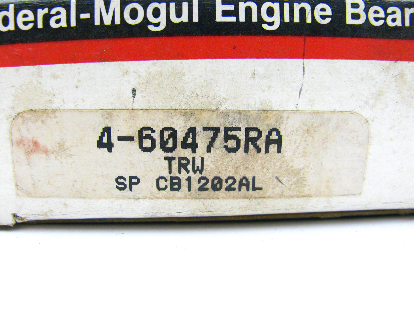Federal Mogul 4-60475RA Connecting Rod Bearings - Standard 1975-84 Renault 1.6L