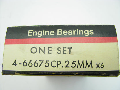 Federal 4-66675CP-25MM Connecting Rod Bearings .25mm 1982-84 Suzuki 1.0L SJ410