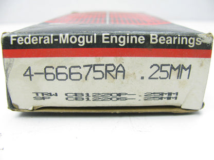 Federal Mogul 66675RA-25MM Engine Connecting Rod Bearings - .25mm Undersize