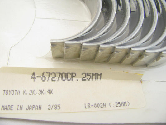 Federal Mogul 4-67270CP 0.25mm Connecting Rod Bearings Set TOYOTA K 2K 3K 4K