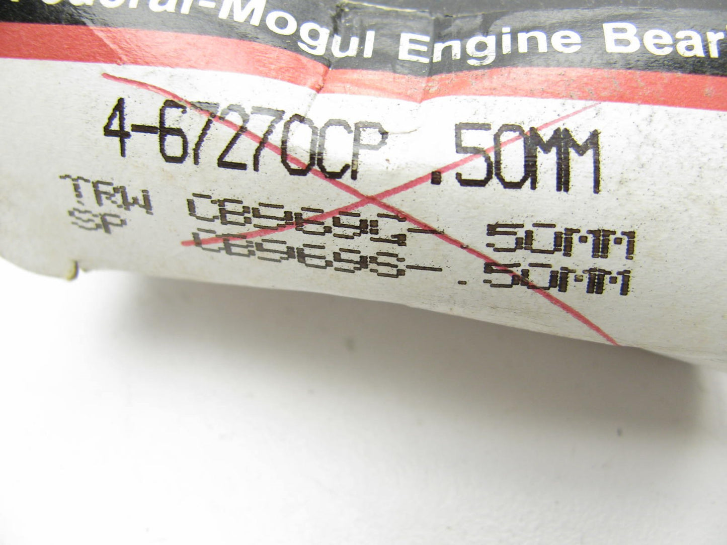 Federal Mogul 4-67270CP-50MM Connecting Rod Bearing Set .50mm Toyota 1.1 1.2 1.3