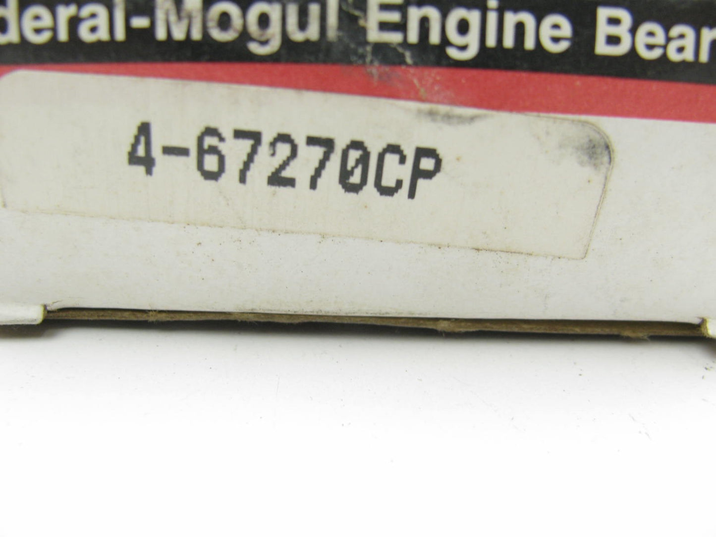 Federal Mogul 4-67270CP Connecting Rod Bearing Set - Std Toyota 1.1L 1.2L 1.3L
