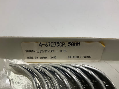 Federal 4-67275CP-50 Connecting Rod Bearings .50mm For 1975-82 Corolla 1.6L 1.8L