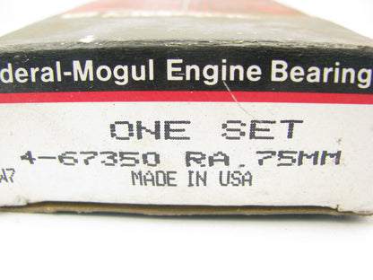 Federal 4-67350RA-75MM Connecting Rod Bearings .75mm 1975-1985 Mazda 1.8L 2.0L