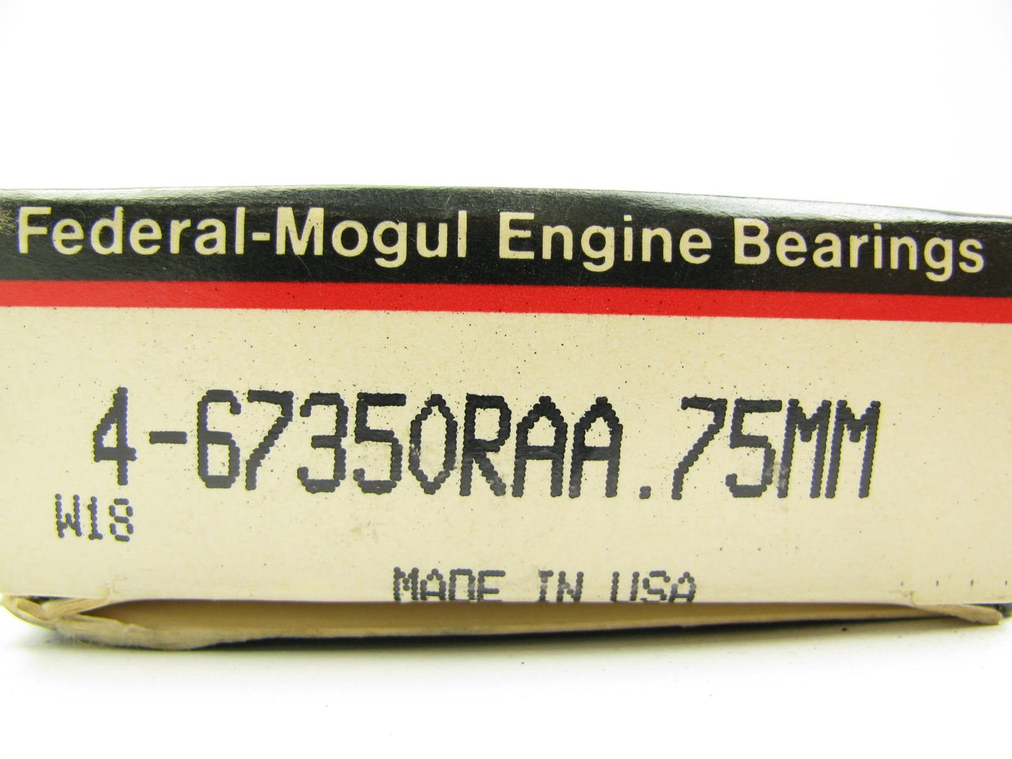 Federal 4-67350RAA-75MM Connecting Rod Bearings .75mm 1972-1984 Mazda 1.8L 2.0L