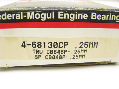 Federal Mogul 4-68130CP-25MM Rod Bearings .25mm - 1975-1977 Audi 100 Series 1.9L