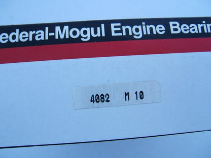 Federal 4082M10 Main Bearings .010'' IHC Tractor C221 C236 C263 D282 C291 C301