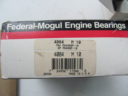 Federal Mogul 4084M10 Main Bearings - 010'' Size - Pontiac 326 350 359 400 V8